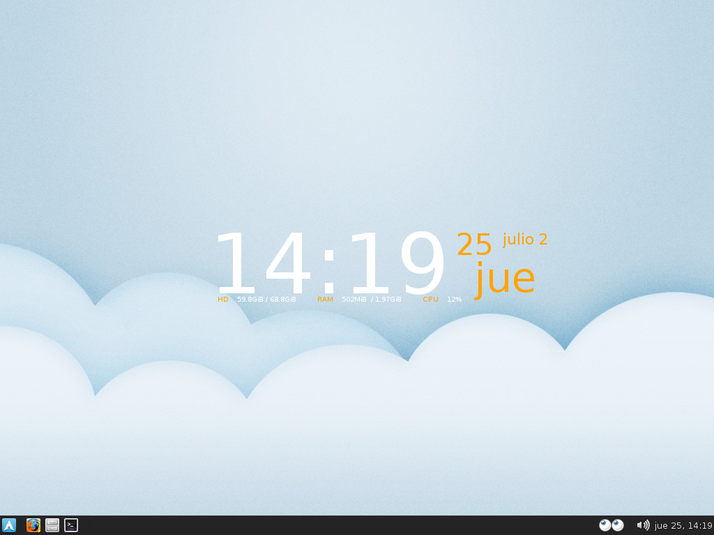 Desktop Wallpaper Arch Linux Xfce