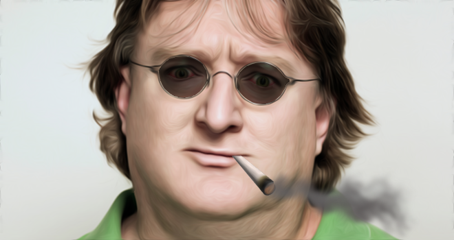 Gaben Wallpaper Lord By Gnarly Gnome