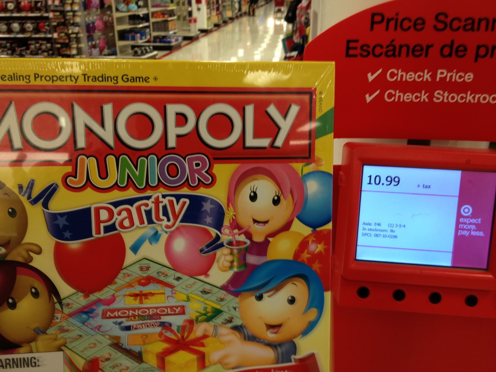 Daddy Aves The Bank Monopoly Junior Party Only At Target