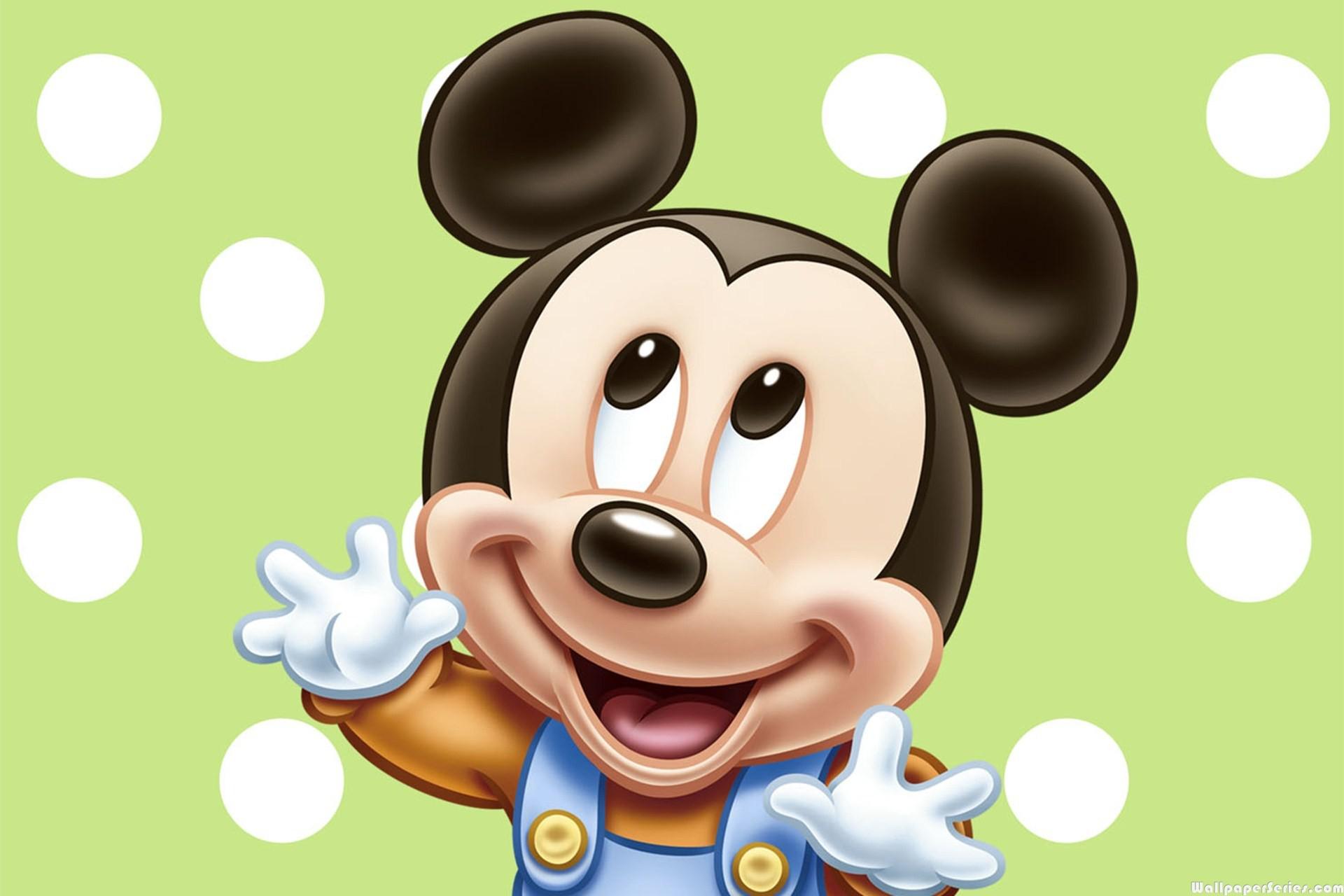 Download 49 Baby Mickey Mouse Wallpaper On Wallpapersafari