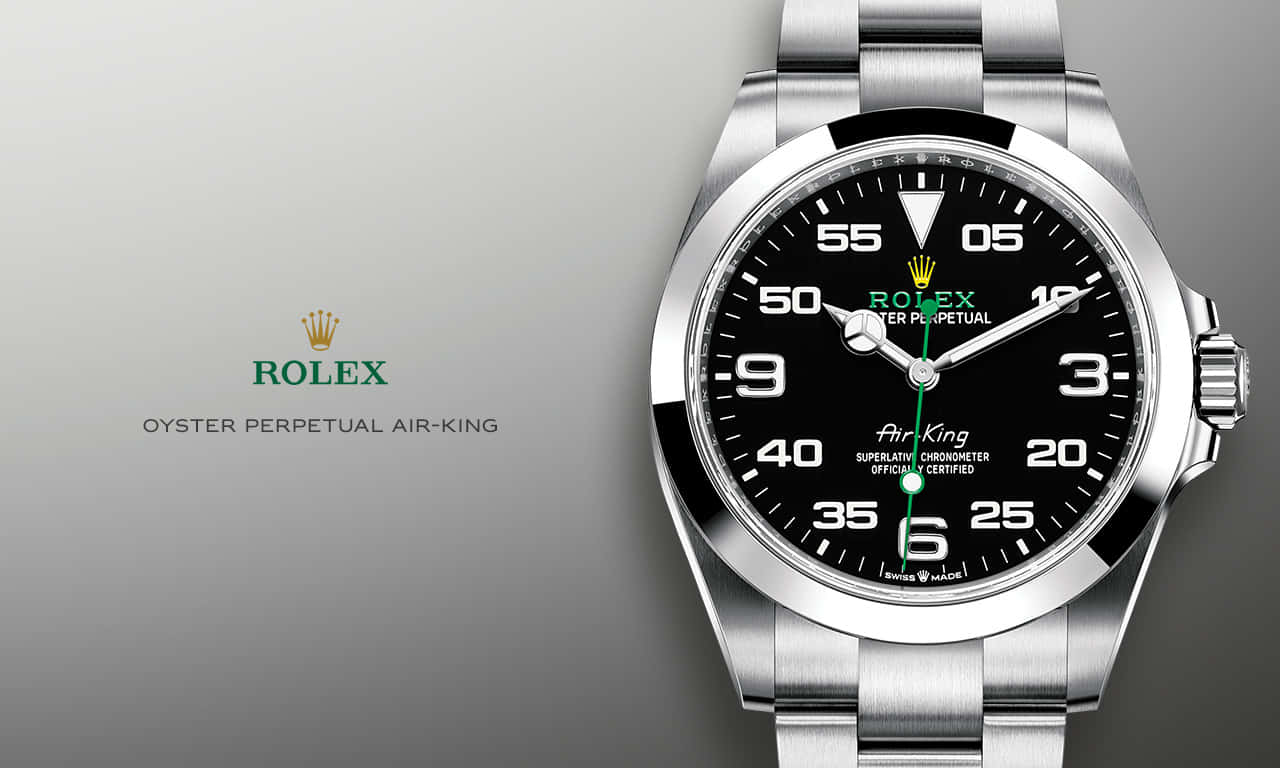 Luxurious Rolex Oyster Perpetual Air Wallpaper