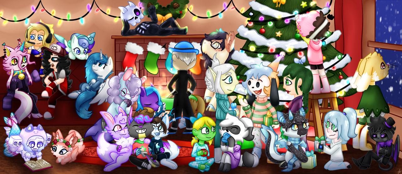 Gift Christmas Collab By Pirateenderfox