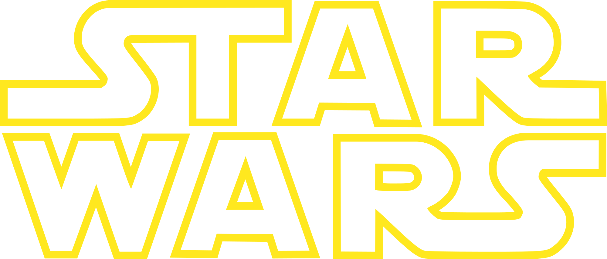 Star Wars Logo Transparent Background Image In Collection