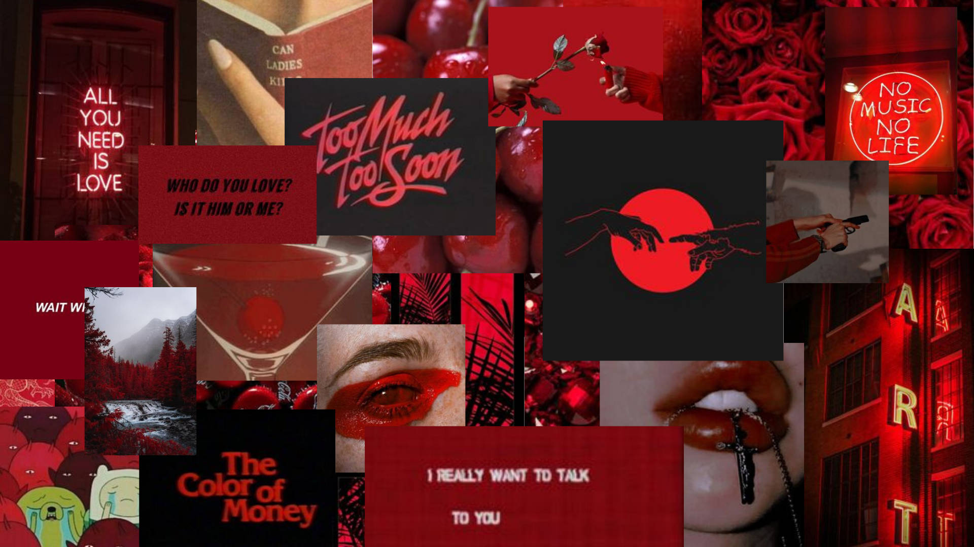 Aesthetic Chromebook Red Passion 42uin34zzengxlti Wallpaper