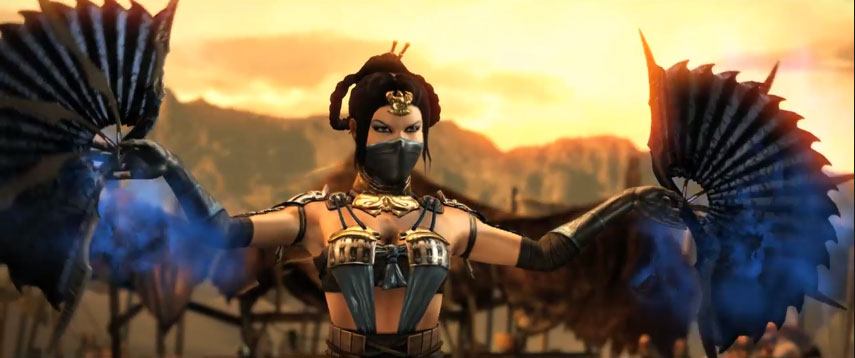 Kitana Kung Lao join the Mortal Kombat X kast in the latest trailer 855x358