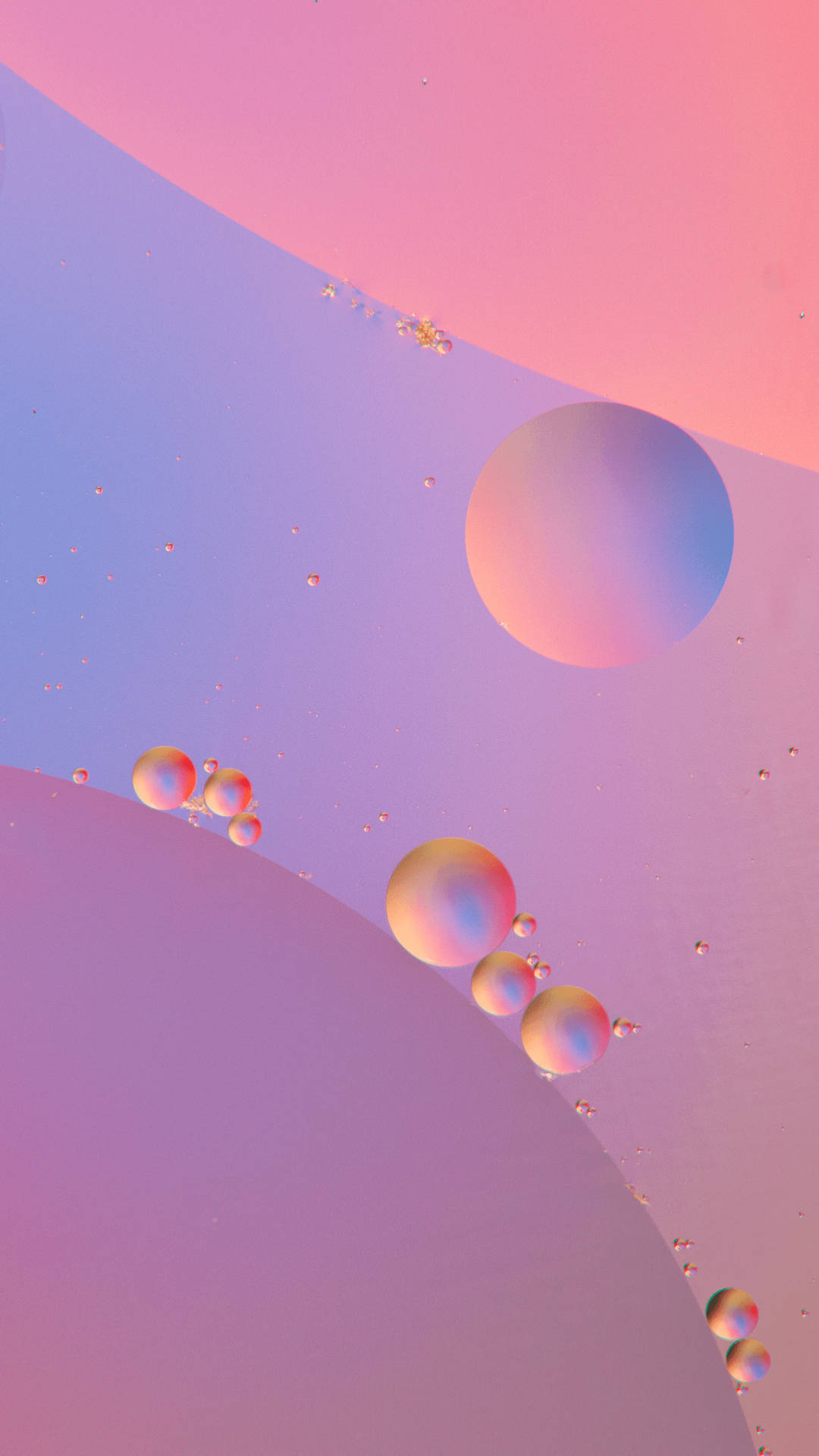 Pink And Blue Wallpaper