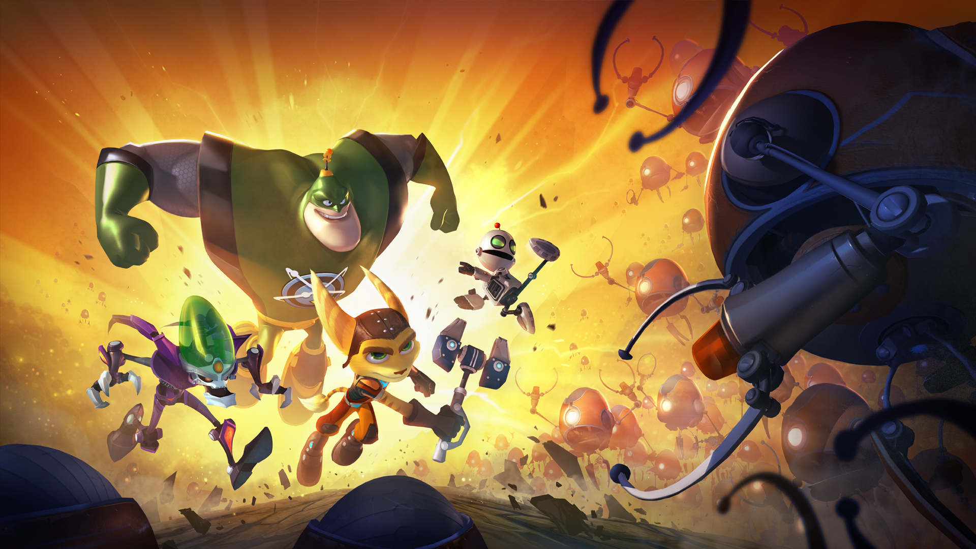 Ratchet and Clank wallpaper 1920x1080 3   hebusorg   High