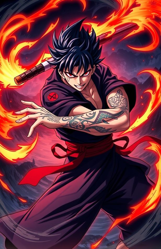 Sukuna HD Wallpaper
