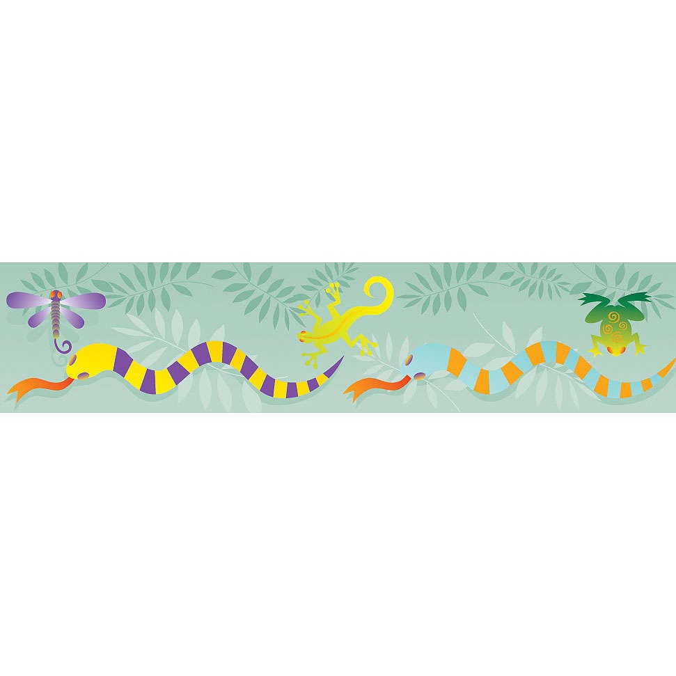 Little Lizards Wallpaper Border By Room Magic