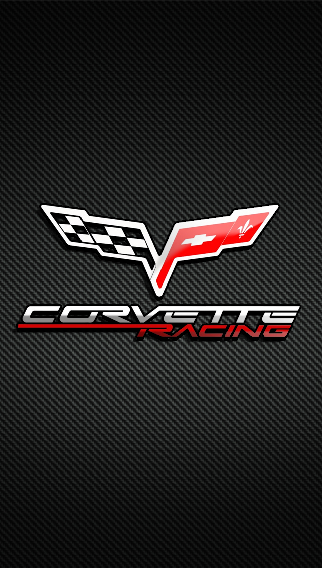 C6 Corvette Logo Wallpaper Vette iPhone1