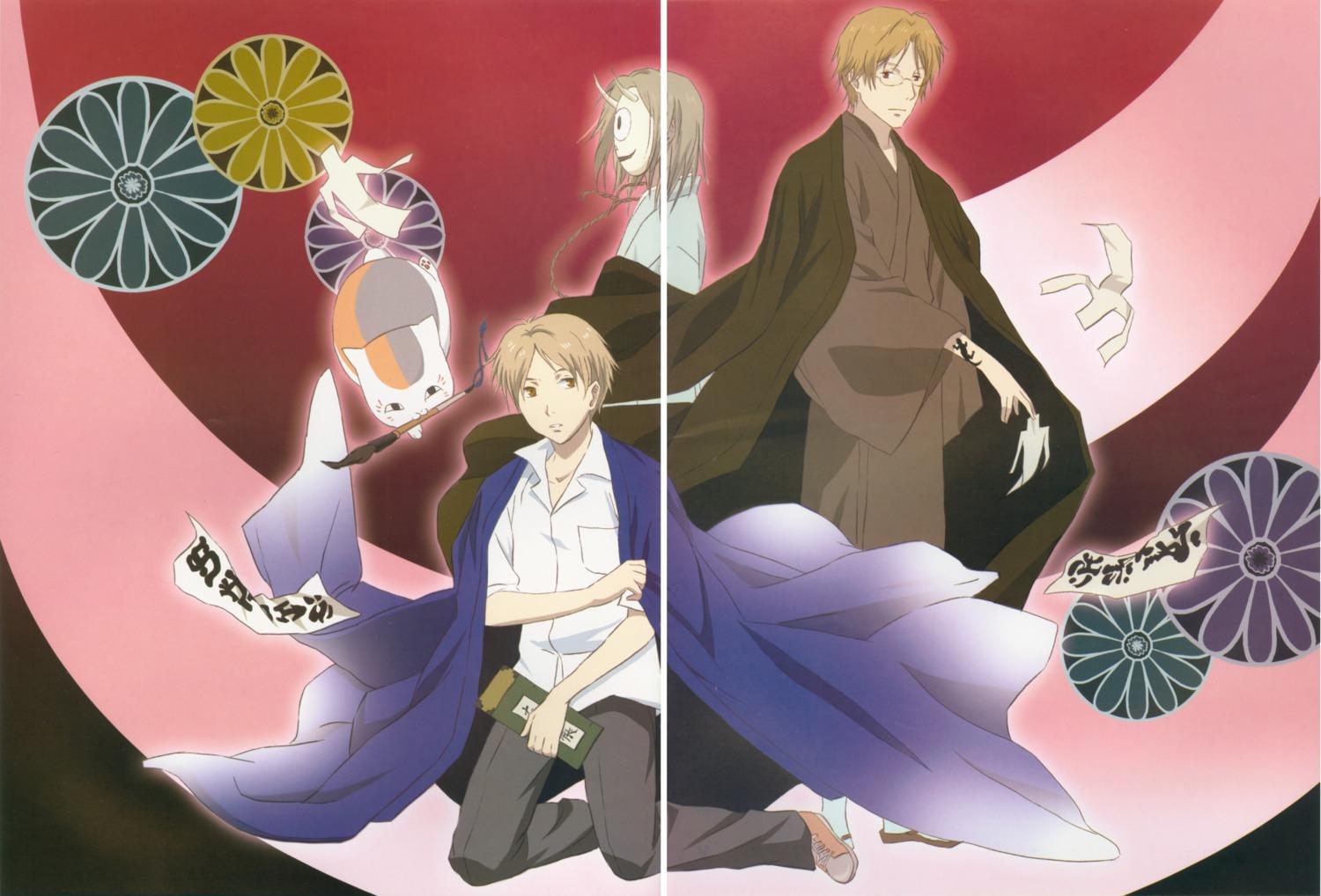 Natsume Yuujinchou Hiiragi Natori Shuuichi Takashi Nyanko