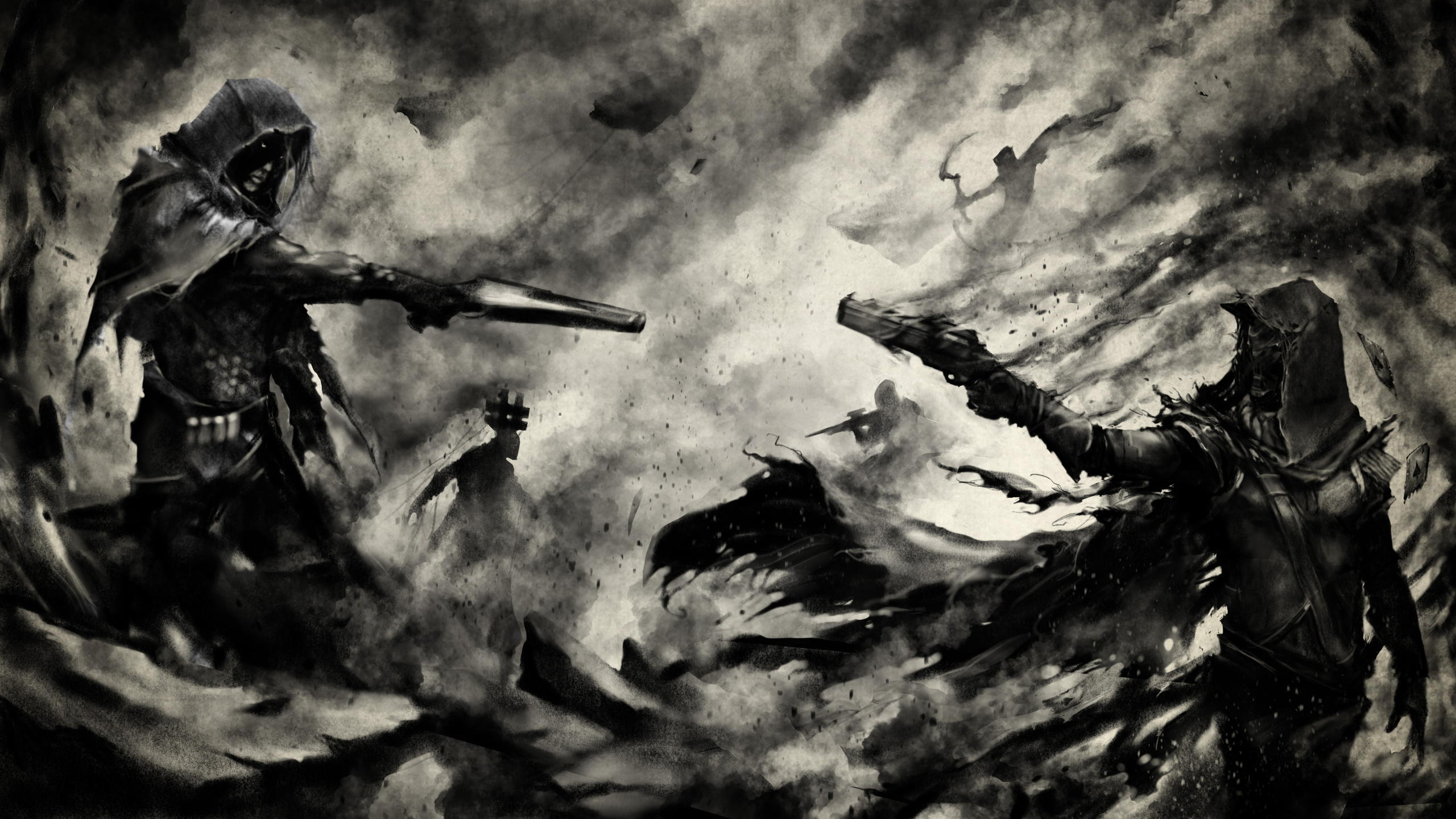 Destiny Forsaken Ps4 Official Concept Art 1440p Resolution Wallpaper