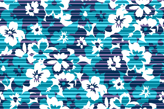Hawaiian Flower Pattern Original Background Image