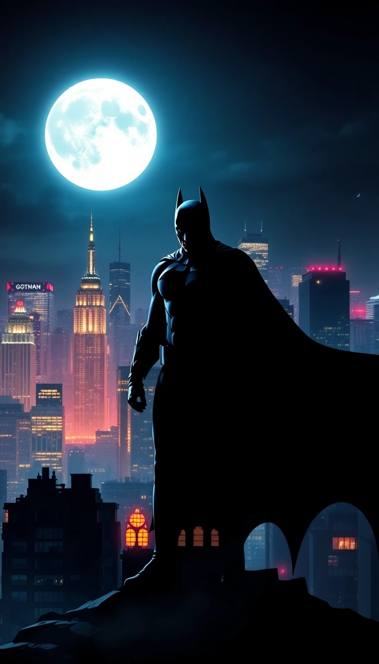 Batman Light Wallpaper