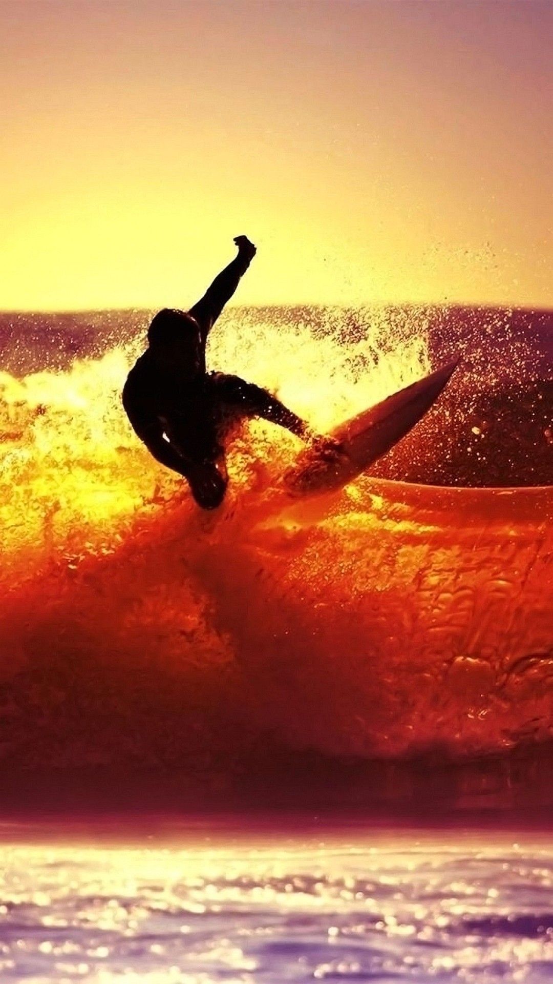 Surfing iPhone Wallpaper On