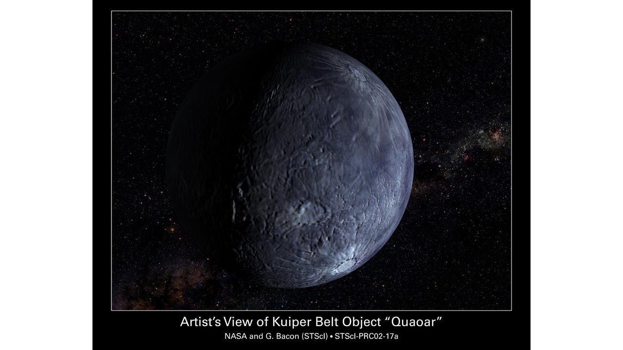 Artist S Of Kuiper Belt Object Quaoar