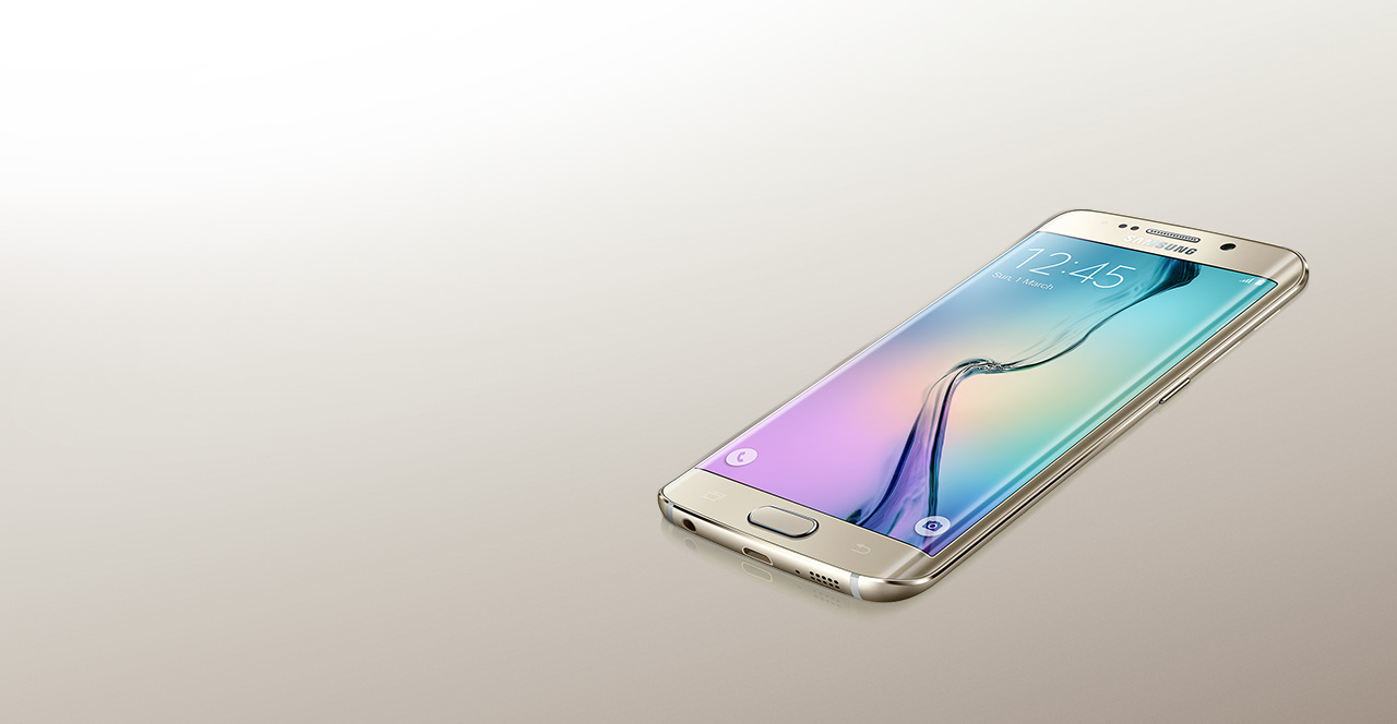 The New Galaxy S6 Edge Smartphone Has Arrived And With Its Dual