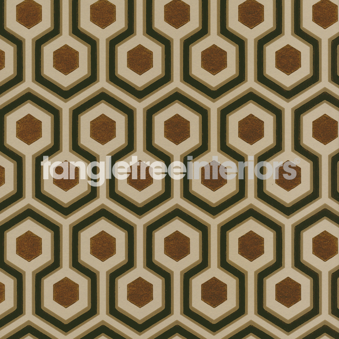 Hicks Hexagon Wallpaper From Cole And Son