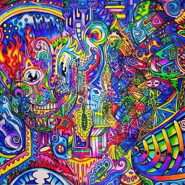 Trippy Acid Art