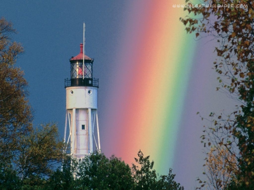 Lighthouses Great Rainbows