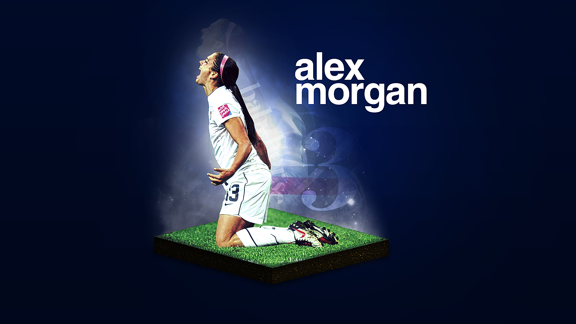 Alex Morgan Victory Wallpaper Football HD
