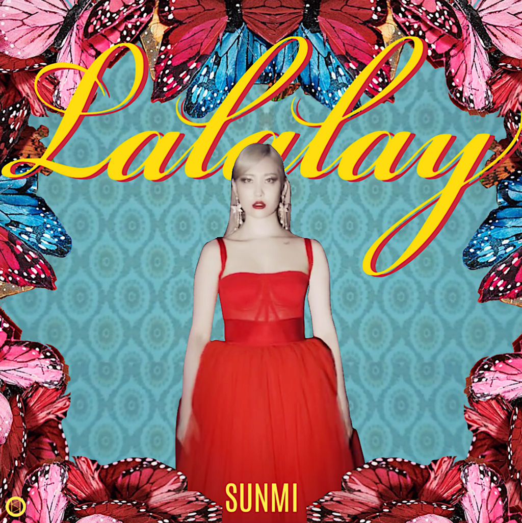 Sunmi Lalalay Album Cover By Souheima