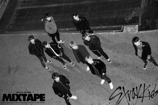 Stray Kids Look Tough In Group Teaser Image For Mixtape
