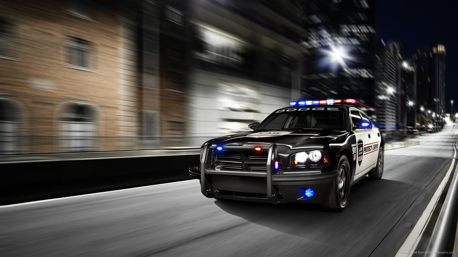 Dodge Police Charger Wallpaper Cars