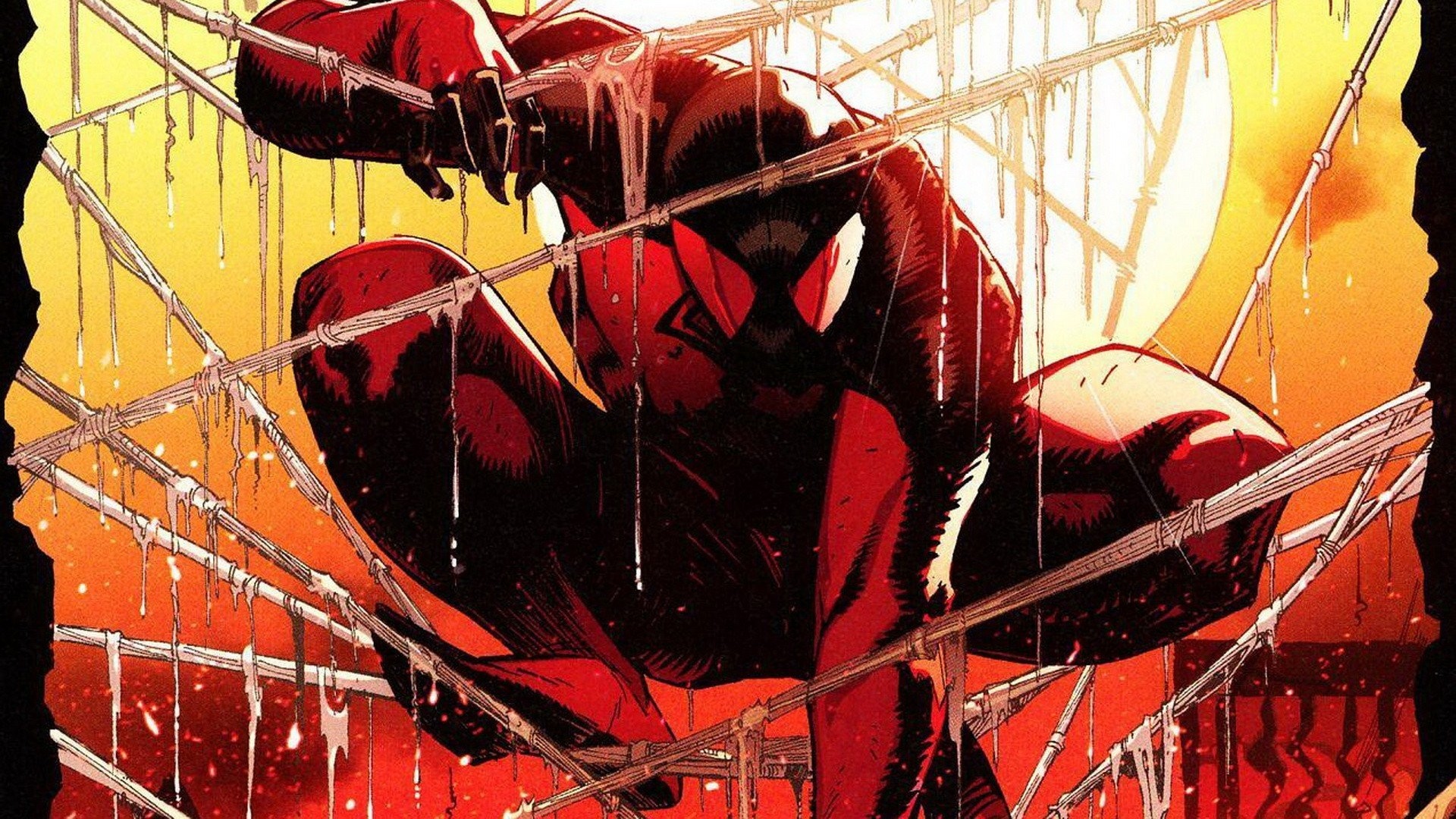 Scarlet Spider Wallpaper
