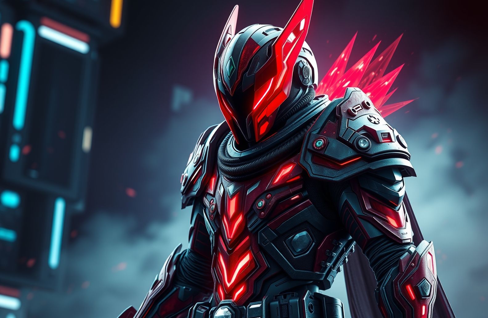 Blood Raven X Suit Wallpaper
