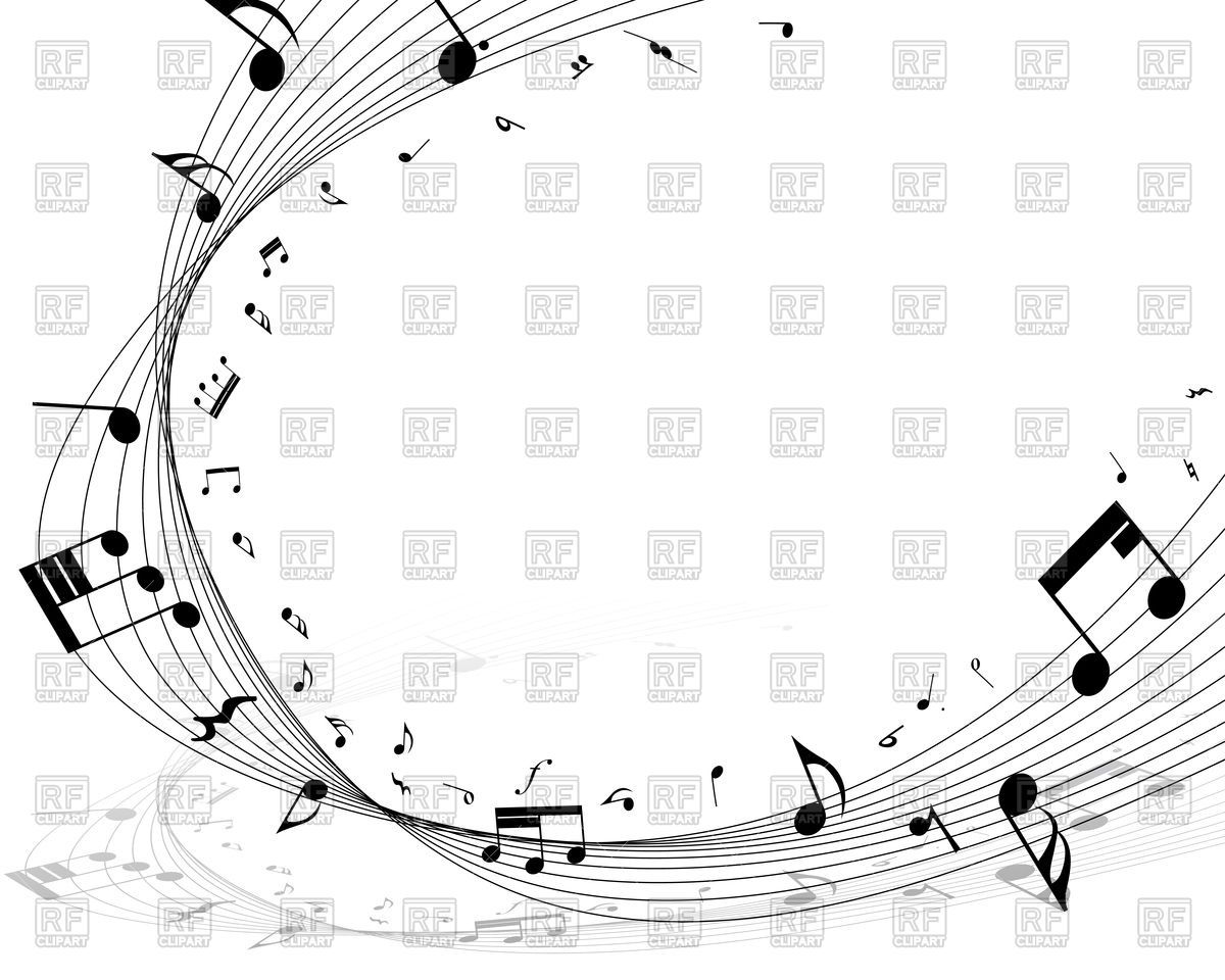 Abstract Musical Notes Background Design Click To Zoom Music