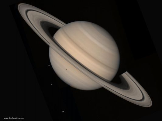 Wallpaper Saturn With Moons Space Puter