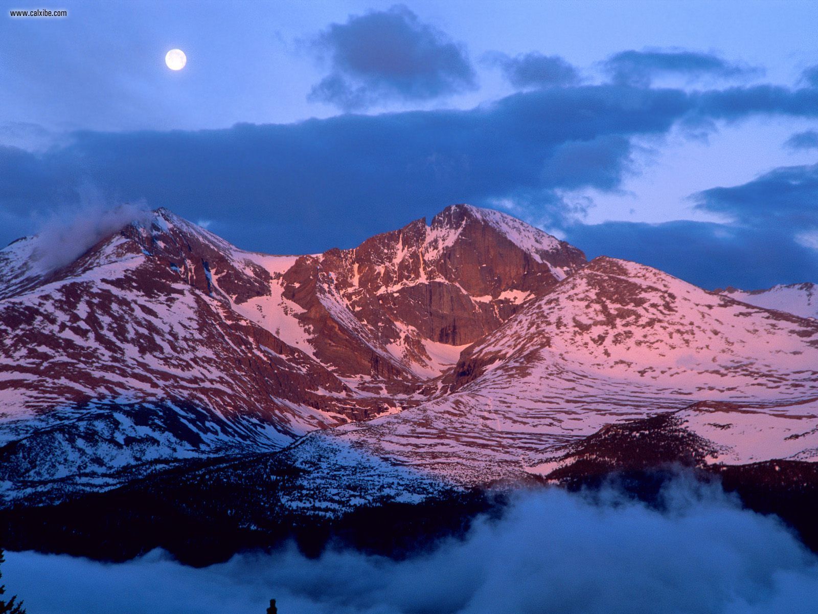 Longs Peak Rocky Mountain National Park Colorado picture nr