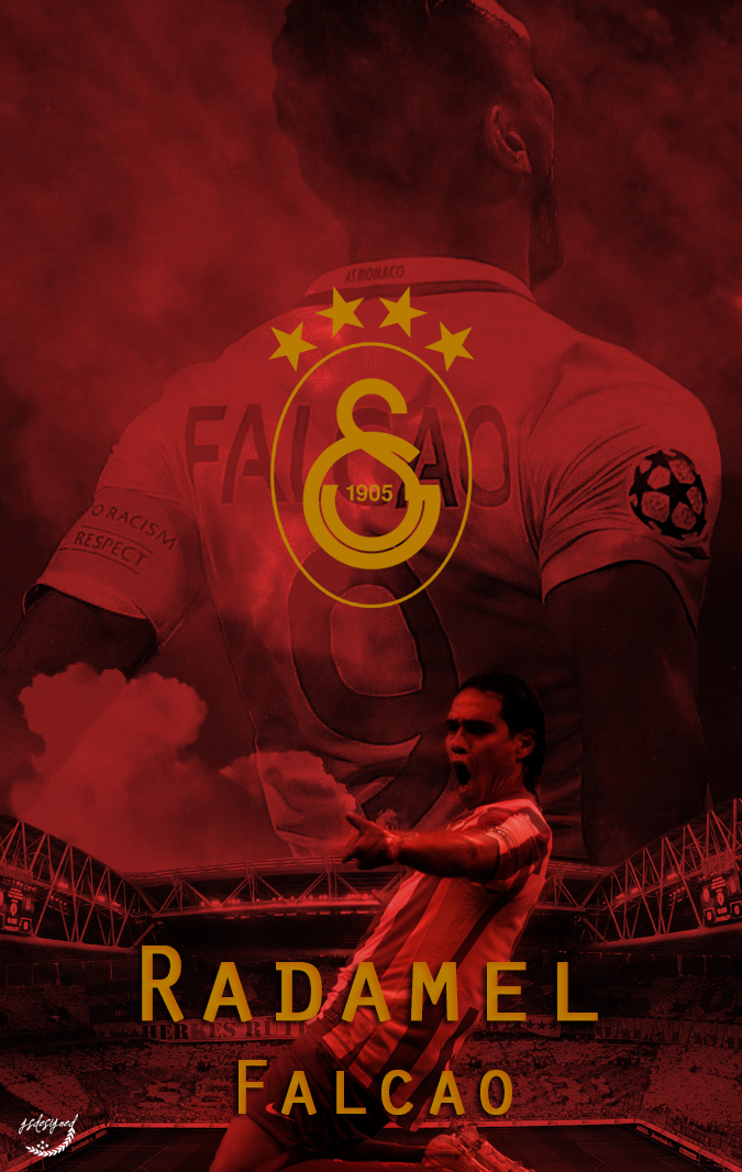 Radamel Falcao Galatasaray Wallpaper HD By Gsdesigned On