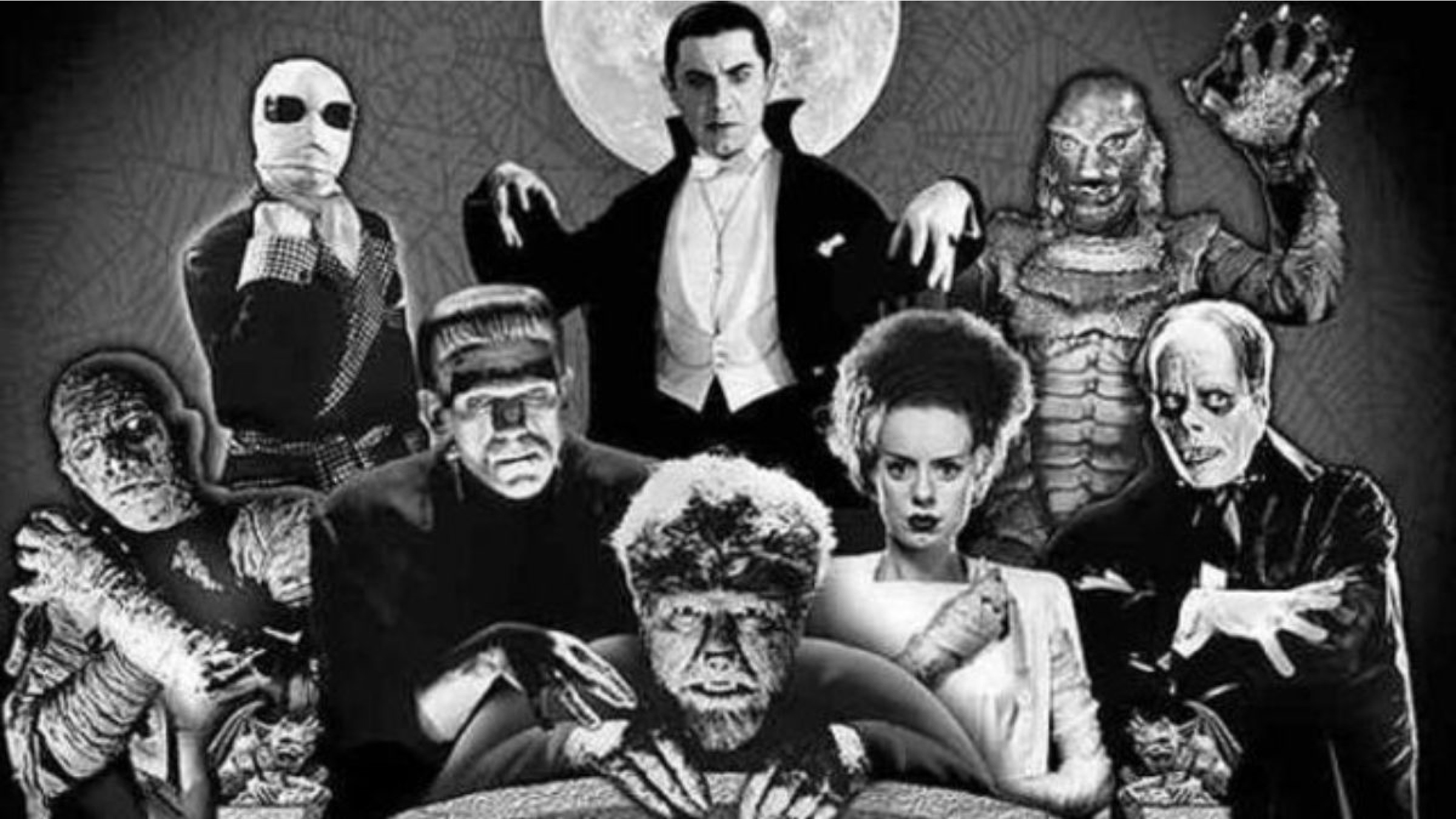 Universal Monsters HD Wallpaper Background