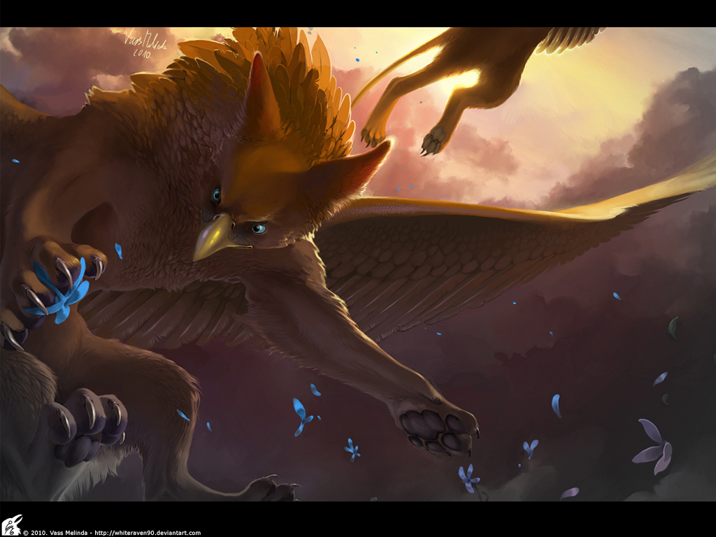 Griffin Wallpaper By Whiteraven90