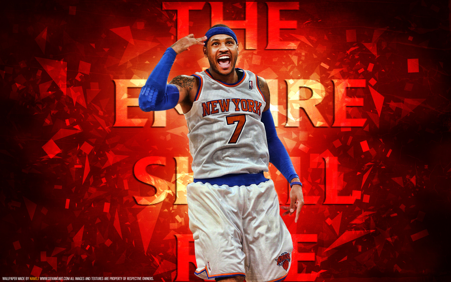 Carmelo Anthony iPhone Wallpaper On