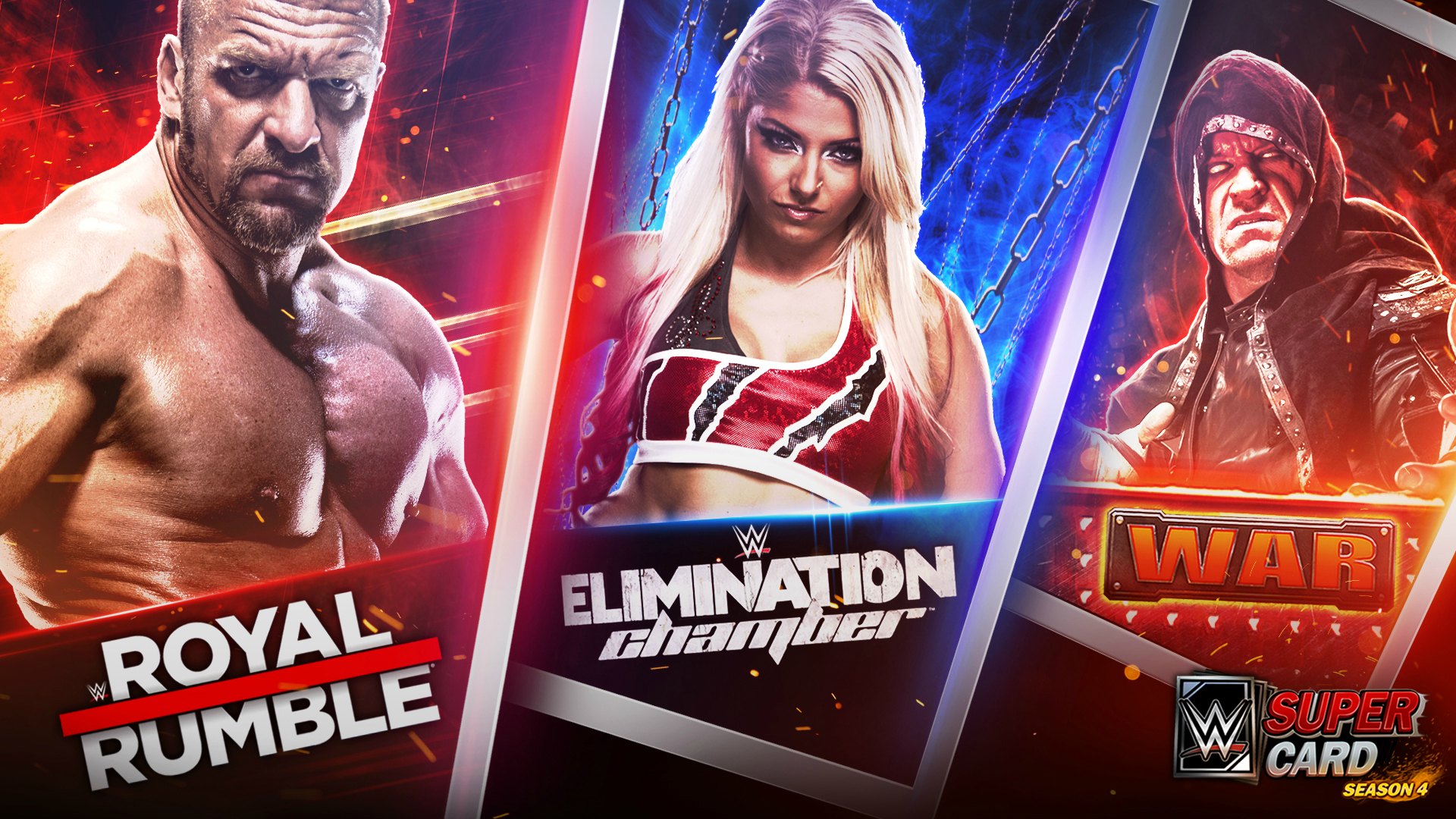 Free download WWE SuperCard Season 4 Details on New Unified PVP Leagues