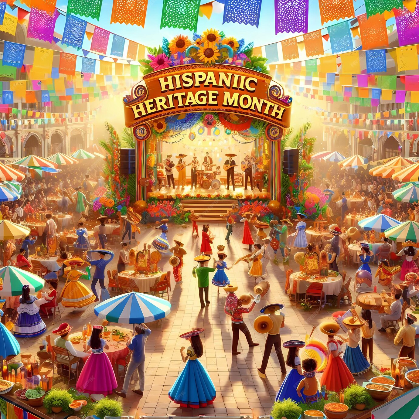 Hispanic Heritage Month Latin America 4k Wallpaper HD
