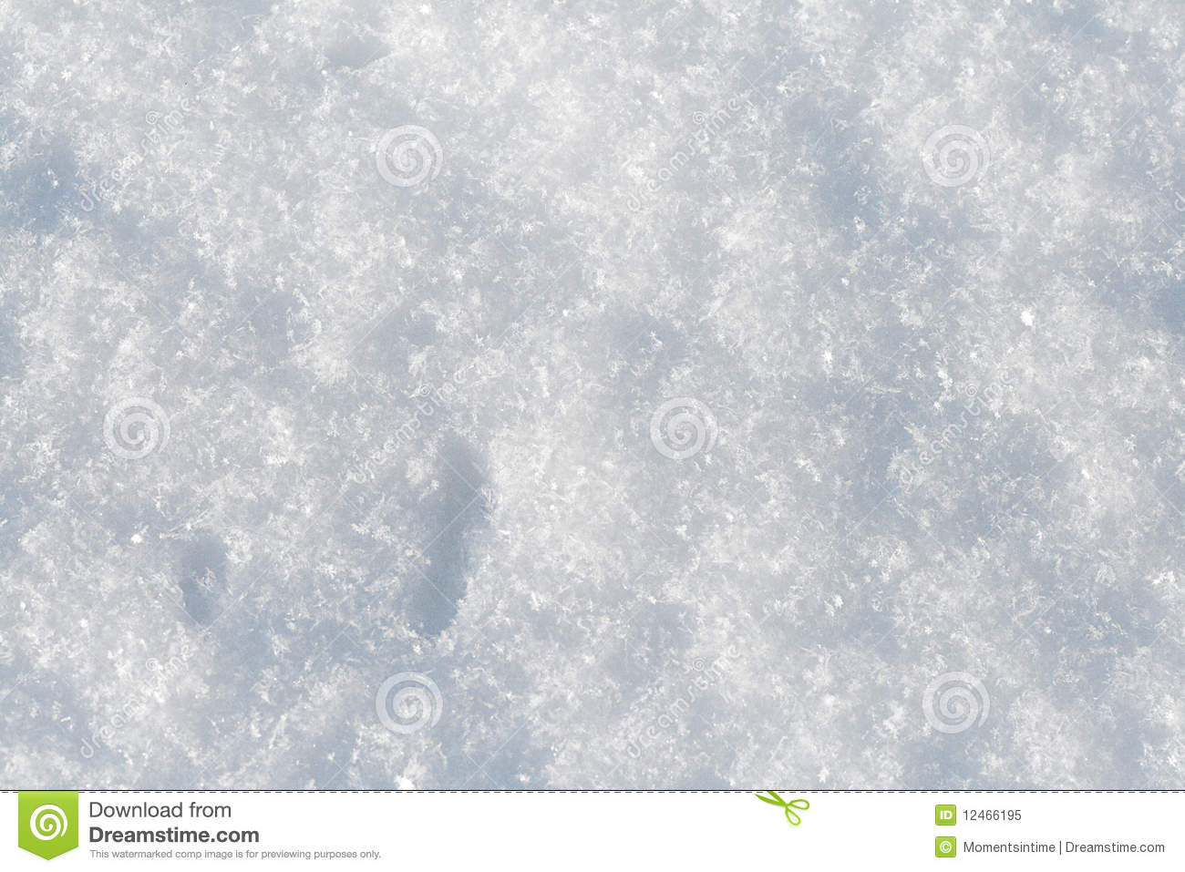 White Snow Background A