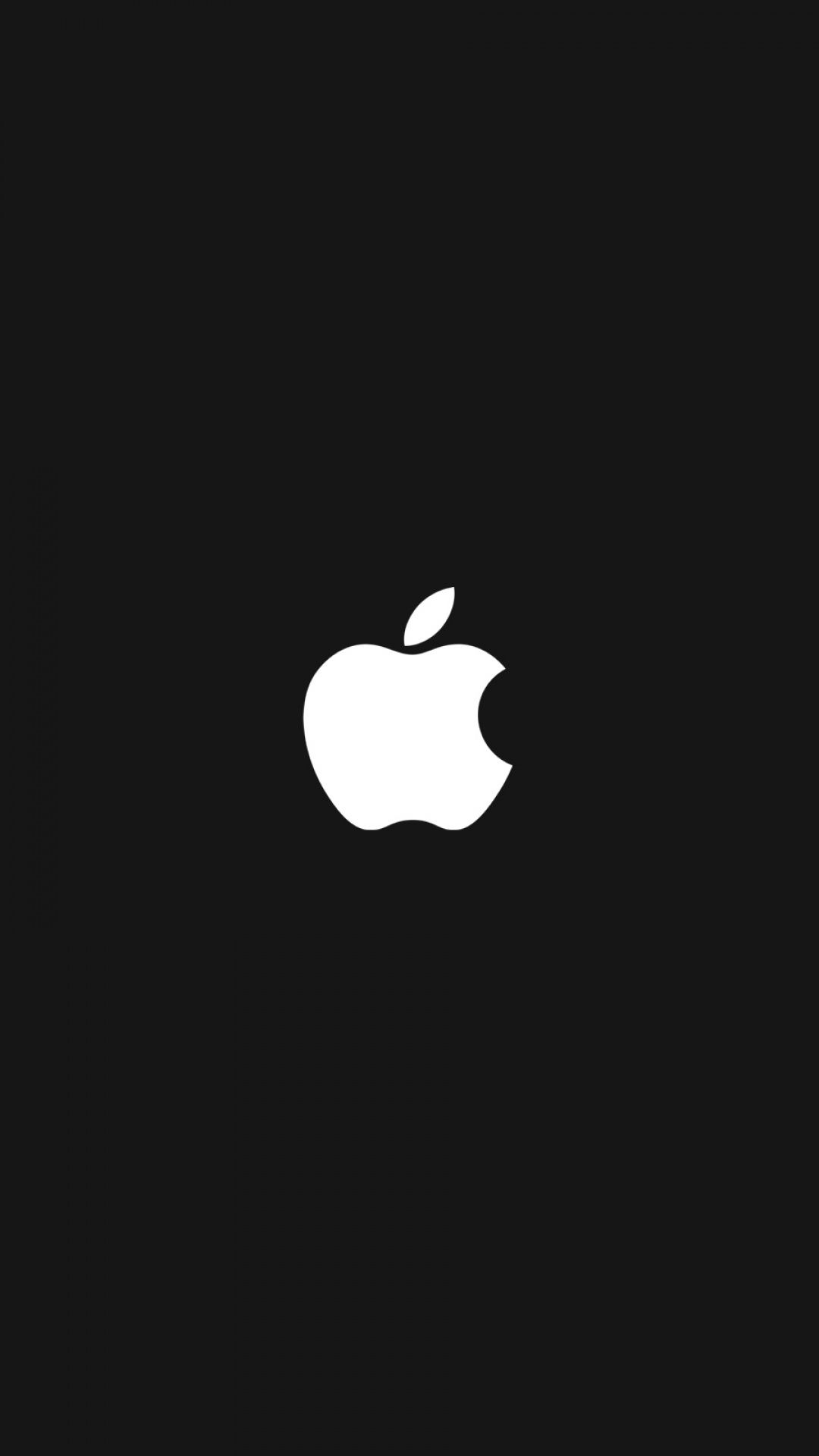 Apple Logo Black And White iPhone Wallpaper