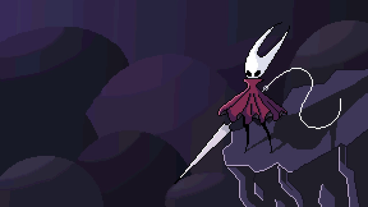 Hornet Pixel Art Animation From Hollow Knight