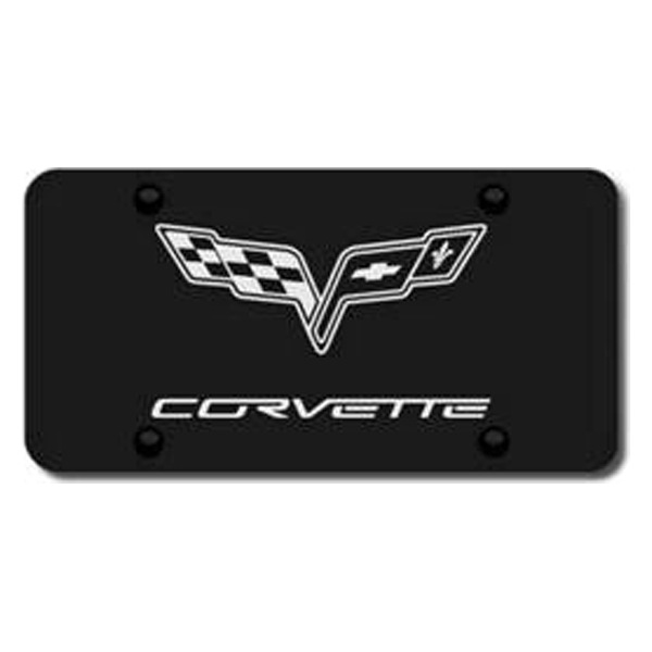 C6 Corvette Logo Etched