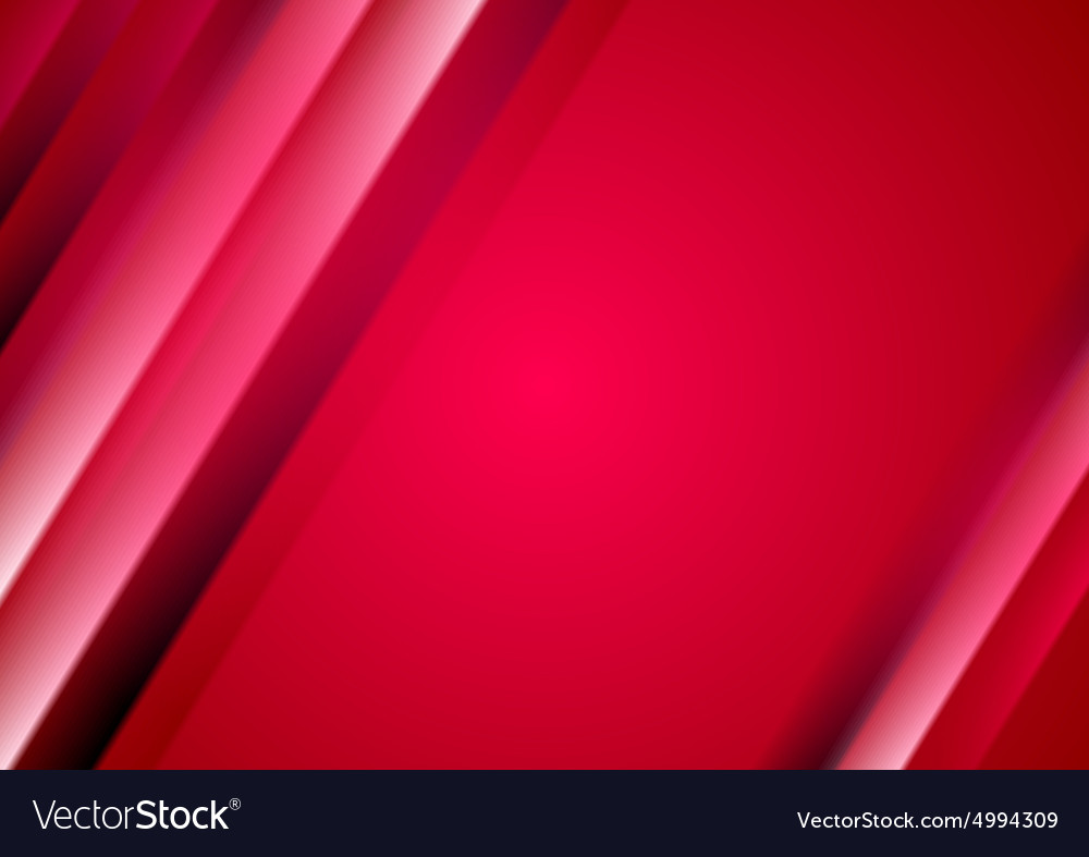 Red Crimson Abstract Blurred Stripes Background Vector Image