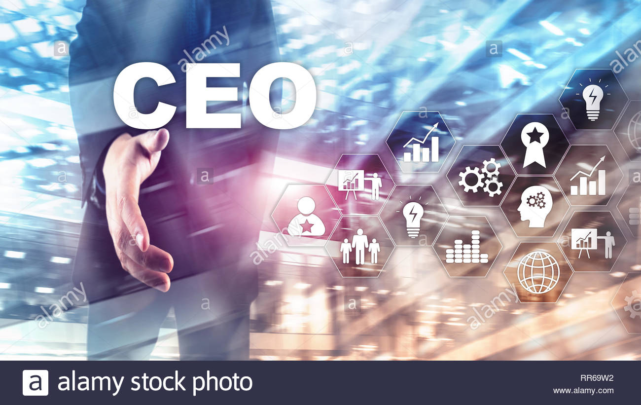 Ceo Business Concept Chief Executive Officer Financial