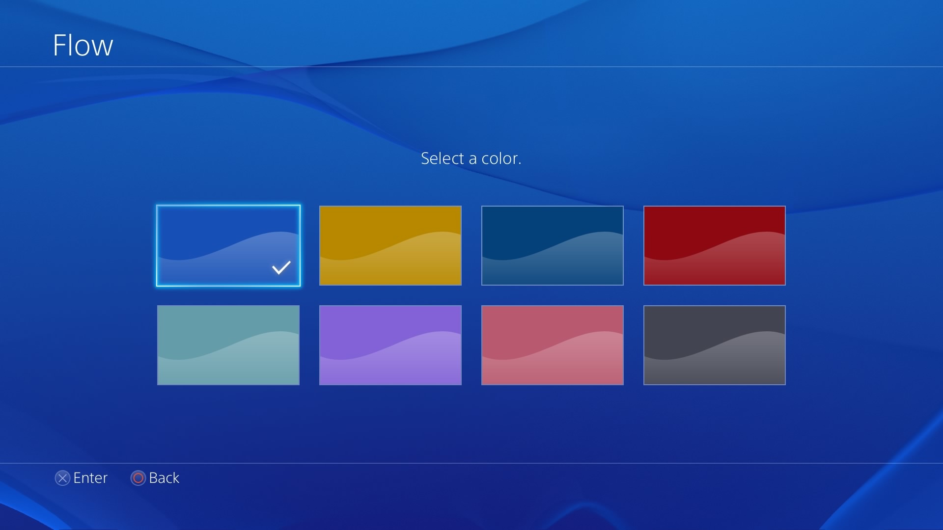 PlayStation 4   Custom Home Screen Colours 7