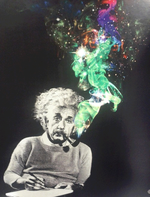 Edits Smoke Smoking Colors Colorful Universe Albert Einstein
