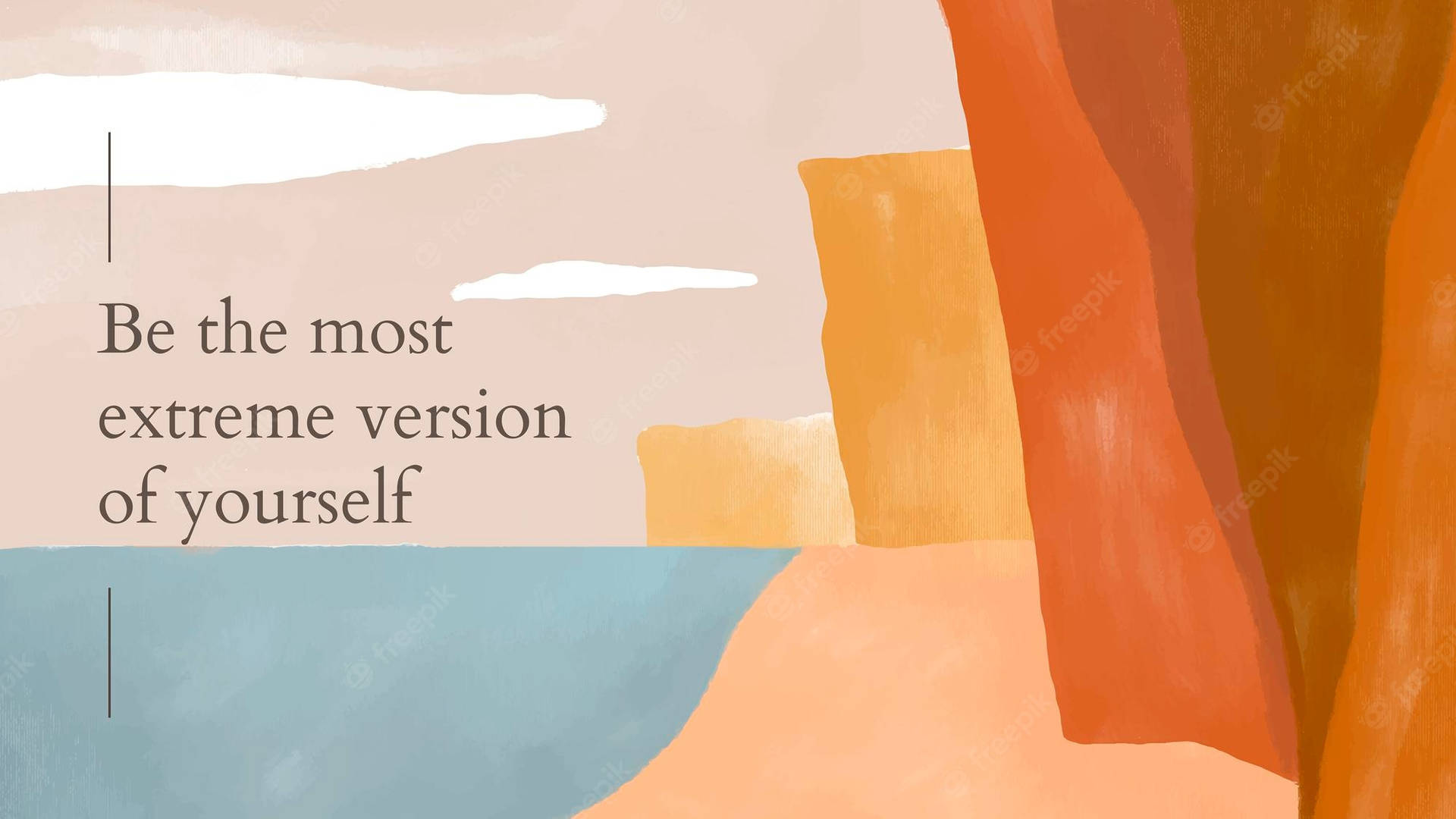 Motivational Aesthetic Desktop Wallpaper