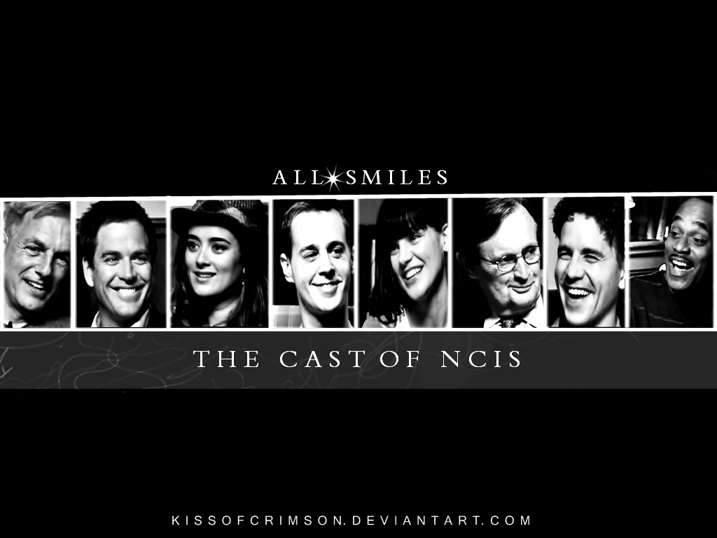 Ncis Cast All Smiles Wallpaper
