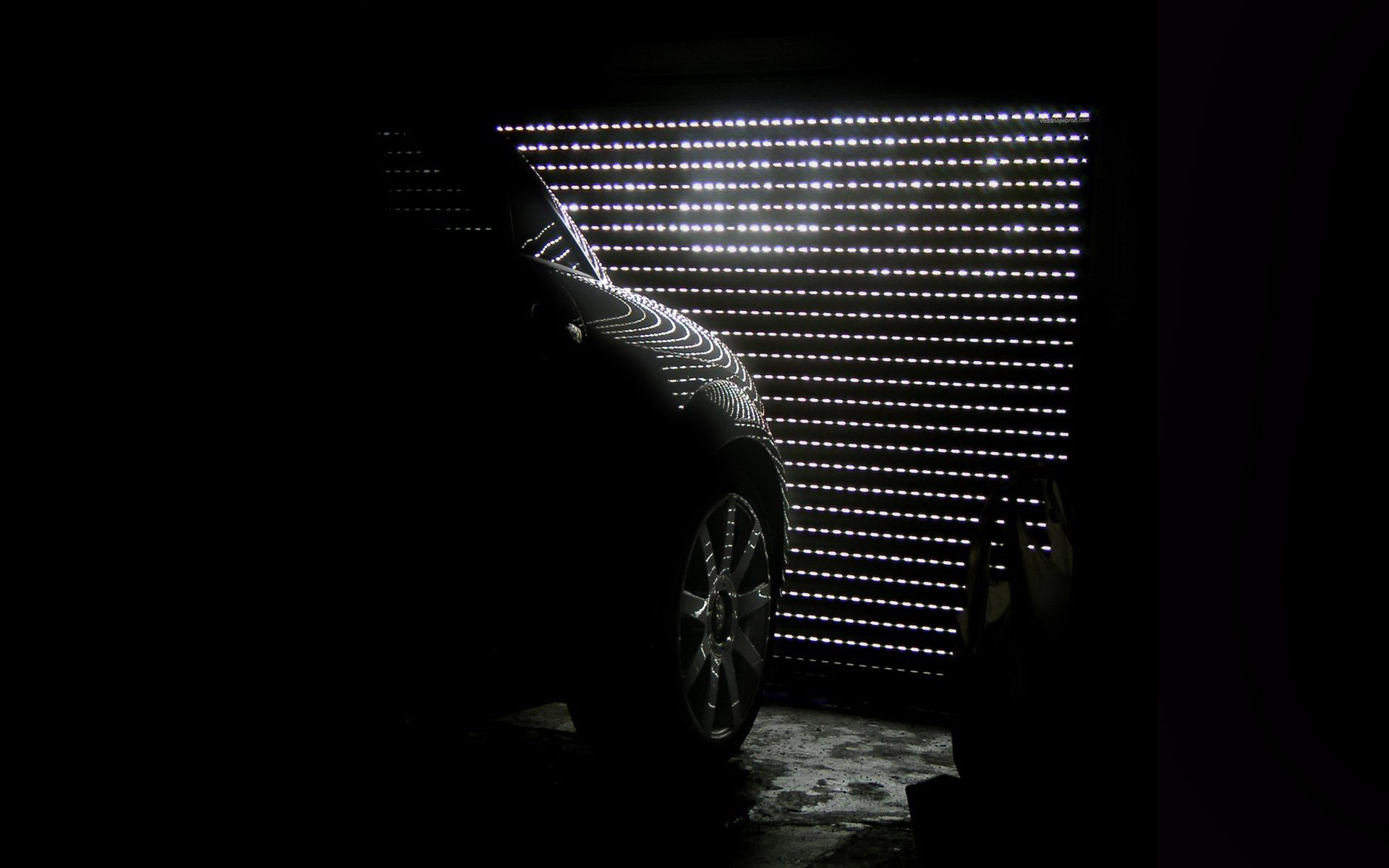 HD Car Black Background Wallpaper